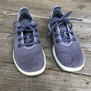 Allbirds Tree Runners Pewter Womens Sz 8 Sneakers